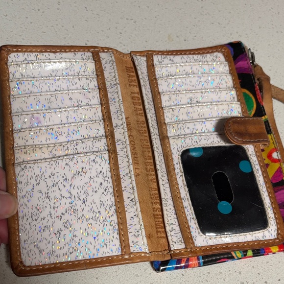 Consuela Colorful Women's Clutch Wallet - Picture 3 of 3